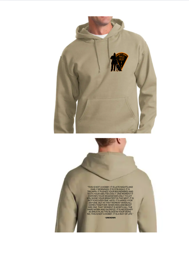 2025 Seara's Legacy K9 Trial Hoodie