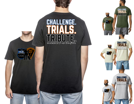 2026 Challenge, Trials, Tribute Memorial  T-Shirt