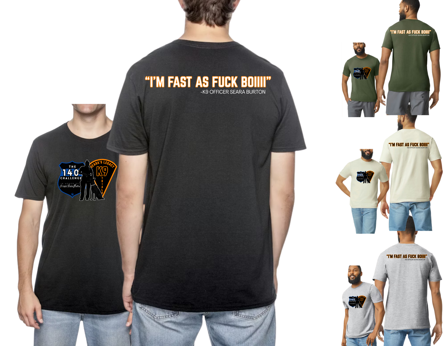 2026 Limited Edition 140 Challenge/K9 Trials Event T-Shirt